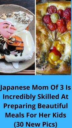 japanese mom of 3 is incredibly skilled at preparing beautiful meals for her kids