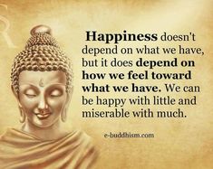 buddha quote about happiness and being happy