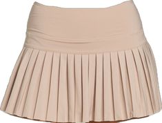 Fitted Beige Mini Skirt, Beige Stretch Skirted Bottoms, Fitted Beige Short Skort, Beige Fitted Short Skort, Beige Stretch Skort, Beige Stretch Skort With Lined Skirt, Fitted Swim Skirt With Pockets, Fitted Beige Tennis Skirt, Gold Hinge Skirt