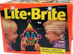 the box is full of little brite beading kits for children to use in crafts