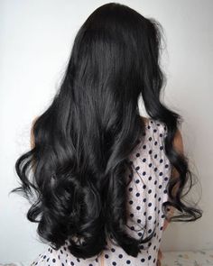 Minha paixão "cabelos" Long Dark Hair, Long Hai, Scene Hair, Body Wave Hair, Long Black Hair, Hair Life, Hair Quality, Aesthetic Hair, Remy Human Hair