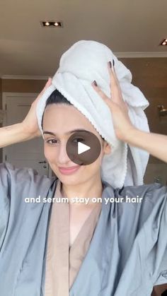 2M views · 97K reactions | This hack is a saviour if I don’t have the patience to let a  mask or a conditioner sit and work on my hair! 

Share this video across and stop gatekeeping! 

P.S. - Works best on thick, curly and frizzy hair. Avoid if your hair are fine, oily or flat. Also, this hack may not work if you’ve oiled your hair. | Tarini Peshawaria