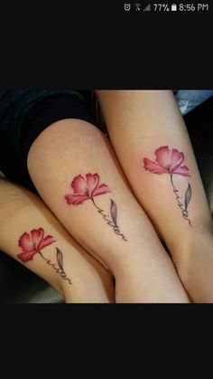 Good Family Tattoo, Wildflowers Tattoo, Sisters Tattoo, Family Tattoo Designs, Tattoo Trend, Wild Tattoo