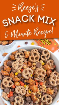 reese's snack mix 5 - minute recipe