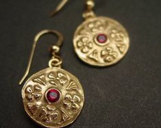 Medieval Earrings, Byzantine Earrings, Byzantine Jewelry, Roman Jewelry, Tarpon Springs, Historical Jewellery, Medieval Jewelry, Filigree Earrings, Ancient Jewelry