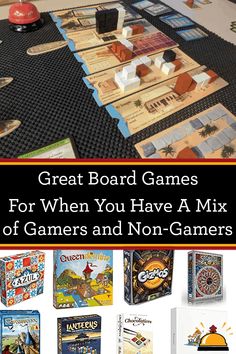 the great board games for when you have a mix of games and non - games