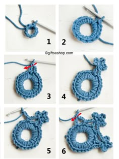 instructions to crochet an ornament