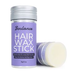 PRICES MAY VARY. Package include: 1 pack of 2.7 Ounce Boslance hair wax stick Boslance Hair Wax Stick Can style and smooth the edges of even the most unruly hair (broken hair, frizz hair or fly away hair ) You can directly use the hair wax stick to apply it on the area of your hair that needs to be controlled，Smooths hair and improves shine. (Non-greasy, no white flakes, no frizz, no hardening), maintain the best condition throughout the day. Safe and healthy hair wax stick is white solid, conta Slick Back Gel, Baby Gel, Hair Wax Stick, Curly Hair Brush, Frizz Hair, Toddler Hair Accessories, Wax Stick, Hair Balm, Unruly Hair