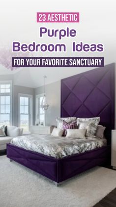 purple bedroom ideas for your favorite sanctuary