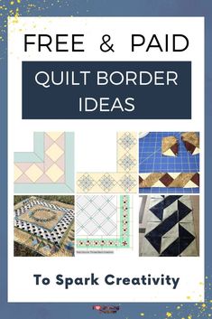 the cover of a book with images of quilts and flooring, including an image of