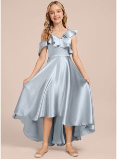 JJ's House Stretch Satin Asymmetrical Junior Bridesmaid Dresses Fall Spring Summer Winter A-line Back Zip Ice Blue Asymmetrical Blue Sleeveless Junior Bridesmaid Dress. #JJ's House #StretchSatin #Asymmetrical #JuniorBridesmaidDresses #Fall #Spring #Summer #Winter #Aline #BackZip #IceBlue #Asymmetrical #Blue #Sleeveless #JuniorBridesmaidDress Jr Bridesmaid Dresses, Bridesmaid Dresses Fall, Jr Bridesmaid, Fall Bridesmaid Dresses, Dresses Fall, Junior Bridesmaid Dress, Junior Bridesmaid Dresses, Junior Bridesmaid, Wedding Outfits