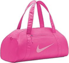 Sporty Pink Bag For Sports, Nike Pink Bag For Daily Use, Nike Bags For Outdoor Activities, Sporty Nike Bags For Outdoor Activities, Nike Sporty Bags For Outdoor Activities, Nike Functional Bags For Outdoor Activities, Nike Functional Outdoor Activity Bag, Functional Nike Bags For Outdoor Activities, Nike Functional Gym Bag For Sports