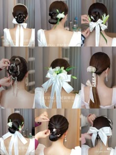 Vietnamese Hairstyles, Κούρεμα Bob, Mom Cut, Gorgeous Birthday, Birthday Hairstyles, Hairdo Wedding, Easy Bun, Easy Bun Hairstyles, Sleek Bun