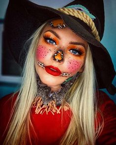 Nem Halloween Makeup, Halloween Makeup Diy Easy, Meme Costume