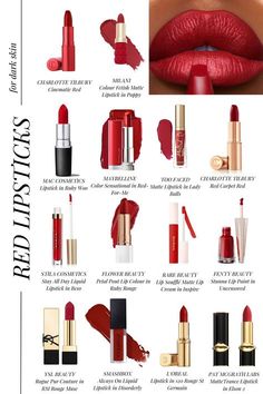 red lipsticks are the most popular beauty products