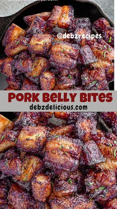 pork bites, sticky pork belly bites, boneless pork bites, crispy pork bites, garlic pork bites Bbq Pork Bites, Cubed Garlic Pork Bites, Pork Belly Leftover Recipes, Pork Cubes Recipes, Sticky Pork Belly Bites, Pork Bellies, Pork Cubes