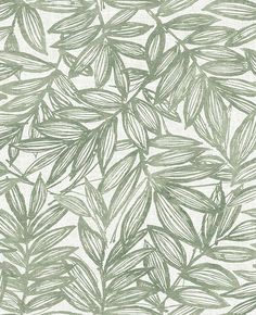 Sample Rhythmic Sage Leaf Wallpaper Textured Backdrop, Farmhouse Wallpaper, Sage Leaf, Modern Mural, Nature Motifs, A Street Prints, Diamond Wallpaper, Scrapbook Background, Drops Patterns