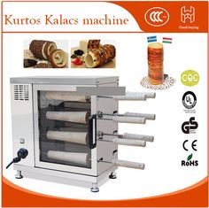 an image of food processing machine for breads and pastries with pictures on it