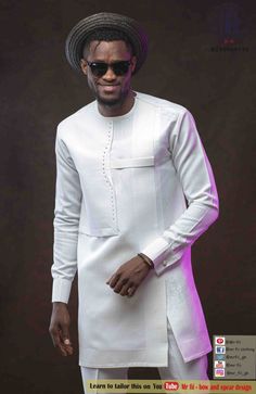 White Kaftan Designs For Men, Isi Agu