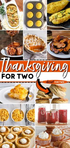 Thanksgiving for two, thanksgiving dinner, cooking for two Mini Thanksgiving Food, Side Dishes For Two People, Thanksgiving For One Person, Soup For Thanksgiving Dinner, Thanksgiving For Two Ideas, Cooking For Two Recipes, Small Thanksgiving Dinner, Thanksgiving Crockpot, Desserts For Two