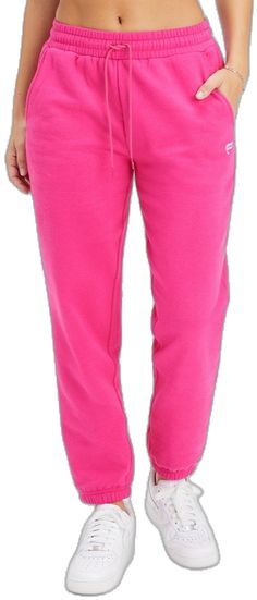 Pink Stretch Sweatpants For Loungewear, Sporty Pink Fleece Joggers, Pink Cotton Activewear For Jogging, Pink Cotton Activewear For Running, Pink Fleece Sportswear Bottoms, Pink Cotton Sweats For Jogging, Pink Cotton Joggers For Jogging, Pink Athleisure Joggers For Loungewear, Casual Pink Fleece Joggers