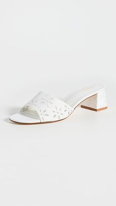 Larroude Brigitte Sandals | Shopbop Hoco Shoes, White Platform Sandals, Clueless Outfits, White Sandals Heels, Sandals Outfit, Fabric Canvas, Sandal Heels, Heel Caps, White Sandals