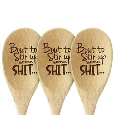 2023 Funny Spoons Bout To Stir Up Some Engraved Funny Wooden Spoon Funny Housewarming Gift Basket Ideas Prank Features: 2023 Christmas Gift Funny SpoonsThe "Bout to Stir Up Some " Spoons is the ultimate joke, prank or Christmas gift. Every use of it sparks laughter and, making your kitchen activities more entertaining. It's not just a wooden spoon; it's a way of life and a of humor. Crafted with LoveEach spoon is meticulously made from high-quality, beechwood to ensure both durability and a natu Funny Kitchen Utensils, Useful Housewarming Gift, Christmas Gifts To Make For Family, Housewarming Gift Basket Ideas, Engraved Wooden Spoons, Easy Christmas Gift Ideas, Engraved Spoons, Spoon Engraved, Engraving Gifts