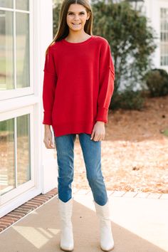 This oversized sweater is giving us all of the cozy vibes! It's just so cute and comfy! We think this is the perfect sweater for school, play, or just any day of the week your daughter wants to be ultra comfy while still looking cute!
Round neckline
Long bubble sleeves
Drop shoulders
Exposed seams
Oversized fit
Generous stretch
Addison is wearing the medium. Perfect Sweater, Dolman Sweater, School Play, Exposed Seams, Mint Julep Boutique, Cozy Vibes, Day Of The Week, Model Fits, Oversized Sweater