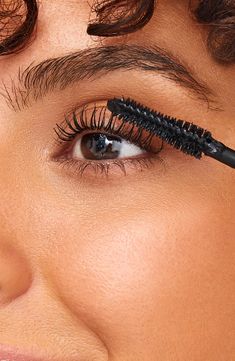 What it is: A mascara that delivers thick, fluttery lashes that last. What it does: This oxygen-activated formula coats each lash in inky-black gloss, delivering fanned-out smudge-free curves that won't quit. How to use: Apply from the base to the tips of your lashes, moving the wand in a zigzag motion. You can apply multiple coats to build spectacular length, volume and curl. Paraben-free; gluten-free; alcohol-free Cruelty-free Vegan Made in the USA Mascara Black Women, Sky High Black Mascara, Mary Kay Lash Intensity Mascara, One Size Fantasize Mascara, Telescopic Carbon Black Mascara, Black Gloss, Paraben Free, Alcohol Free, Free Fabric