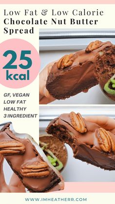 Anabolic Desserts, Vegan Clean Eating, Low Calorie Chocolate, Calorie Snacks, Low Calorie Breakfast, Low Calorie Dessert, Vegan Clean, Low Calorie Desserts, Chocolate Banana Bread