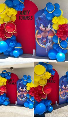 sonic the hedgehog birthday party decorations