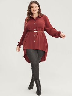 BloomChic Plus size clothing for women. You'll actually want to wear. Shop women's clothing sizes 10-30. With new styles added daily, you'll always find something to love. Free shipping on order $69. Free return for first order. Just shop now. Season:Winter Boss Lady Outfit Plus Size, Plus Size Office Wear Business, Plus Size Casual Outfits For Work, Professional Outfits Women Plus Size, Plus Size Autumn Outfits, Work Vibes, Style Uniform, Office Clothes, Winter Apparel