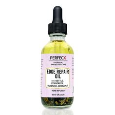 PERFECX Edge Repair Ayurvedic Hair Oil 2oz (1PCE) Ayurvedic Hair Oil, Ayurvedic Hair, Repair Hair, Hair Regrowth Treatments, Strengthen Hair, Scalp Care, Hair Scalp, Hair Regrowth, Hair Strengthening