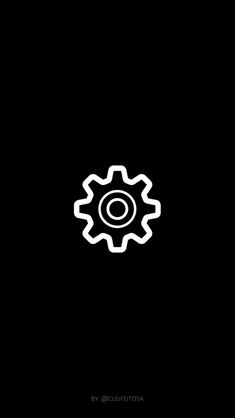 a black and white image of a cogwheel on a dark background with the words lifelotia written below it