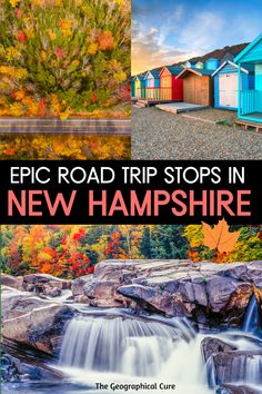 the road trip stops in new hampshire, and it's amazing fall foliages