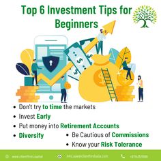 the top 6 investment tips for beginners