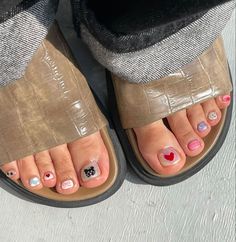 Gel Toe Nails, Toe Nail Color, Hippie Nails, Hair Skin Nails, Toe Nail Art, Manicure Y Pedicure, Fire Nails, Dream Nails, July 10