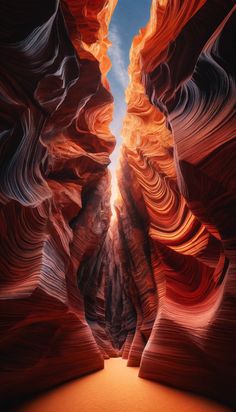 the sun shines through an arch in antelope canyon