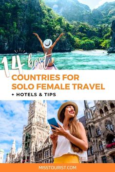 the best countries for solo female travel and hotels