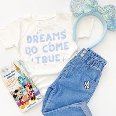 Ever Iyla | Kaydi’s Instagram photo: “Dreams Do Come True✨..they really do! These will be available 4/22 @ 8pm EST, there will be a countdown in our stories as well that you can…” Blue Ink, Cotton Tee, Baby Onesies, Everyday Wear, Organic Cotton