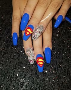 Super Hero Nails Designs, Superhero Nail Designs, Superhero Nails Marvel, Superhero Nails Easy