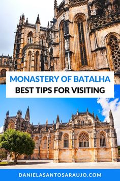 an old castle with the words, monastery of batalaha best tips for visiting