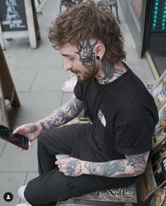 tattoos, mullet, alt head tat, guages Rocker Mullet Men, Wolfcut Mohawk, Mens Alt Mullet, Men’s Alt Hairstyles, Alt Men Haircut, Alternative Haircuts Men, Men’s Alt Mullet, Alternative Male Hairstyles, Alternative Mullet Men