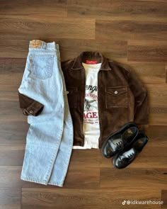 Mens Vintage Fall Outfits, Mens Fall Outfit Inspiration, Vintage Men’s Outfits, Vintage Outfit Ideas Men, Vintage Men’s Style, Different Men Styles Outfit, Vintage Ootd Inspiration, Men’s Fashion Vintage, Men’s Vintage Style