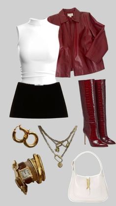 Night Out For Drinks Outfit, Outfits For Drinks Night, Drink Date Outfit, Date Night Beauty Outfit, Drinks Date Outfit, Casual Drinks Outfit Night, Date Night Outfit Aesthetic, Skirt Date Night Outfit, Casual Drinks Outfit