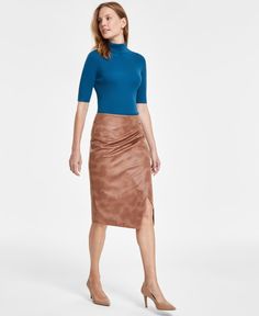 in stock Split Hem, Midi Skirt, Womens Skirt, In Store, Pick Up, Shoe Accessories, Buy Online, Women Accessories, Skirt