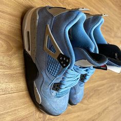 Great Condition Jordan Blue, Blue Jordans, Jordan 4s, Kids Jordans, University Blue, Jordan Shoes, Kids Shoes, Jordan, Kids Shop