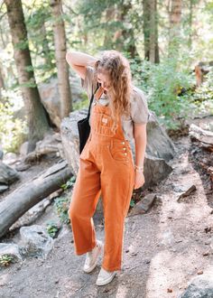 As a longstanding overalls FANATIC I can with clear conscience say that these are the BEST overalls I have ever worn. The colors! The fit! (adjustable shoulder straps included) The vintage vibes! I AM IN AWE. These are a 10/10 and a MUST HAVE if you're a fellow overalls gal! model is 5'8 and is wearing a size medium x-small: length 56" waist 25" small: length 57" waist 27" medium: length 57" waist 30" large: length 57" waist 33" x-large: length 58" waist 36" paired with the transfiguration tee i Retro Academia, Royal Family Fashion, Clear Conscience, The Transfiguration, Farm Clothes, Family Fashion, Bib Overalls, Denim Overalls, Denim Jumpsuit