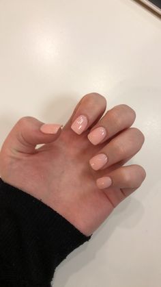 Short natural nude nails gel powder dip powder Natural Nude Nails, Nail Design Video, Short Gel Nails, Sns Nails, Gel Powder, Nails Nude, Dip Nails, Nails Colors, Short Acrylic