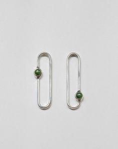 Amparo Earrings in Jade Dope Jewelry, Loop Earrings, Funky Jewelry, Jewelry Lookbook, Jewelry Inspo, Dream Jewelry, Ear Jewelry, Pretty Jewellery, Cute Earrings